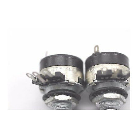 POTENTIOMETER PIHER 100K OHM LOG W ON/OFF (NEW OLD STOCK) 1PC. CA365U25F221116