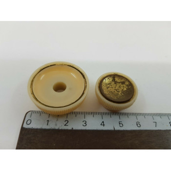 CONTROL 1 BUTTON SLIDING OLD RADIO  NOS. 2 PCS. RCA30/4 2