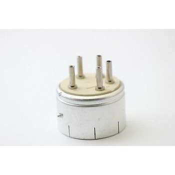 MALE TUBE BASE SOCKET FOR P-120-1 TUBE NEW CERAMIC 5 PINS ZOCALO BASE MACHO ZOC1 2