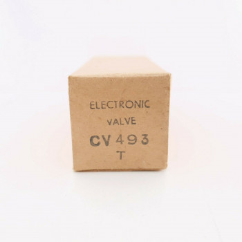 1 X CV493 / 6X4 / EZ90 TUBE. 1950s TUNGSRAM PROD. KB/T. ?BRITISH ARMY. CF  ENA