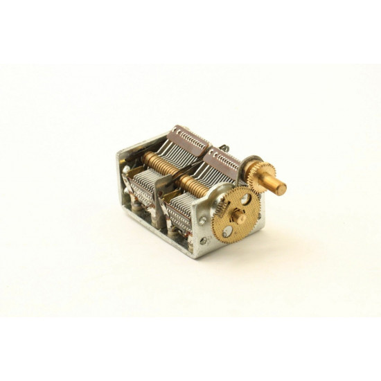 AIR VARIABLE CAPACITOR MX-3 2 X 350pF + 16pF NOS 1PC. CA195U128F140618