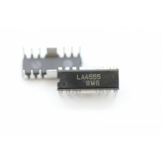 LA4555 INTEGRATED CIRCUIT NOS(New Old Stock) 1PC. C527BU10F071014