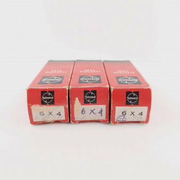 3 X 6X4 / EZ90 MATSUSHITA TUBE. JAPANESE PROD. NOS/NIB. MATCHED TRIO. CX  ENA