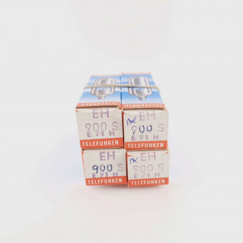 4 X EH900S / E91H PHILIPS TUBE. UFOIL GETTER TFK BRANDED. CX  ENA