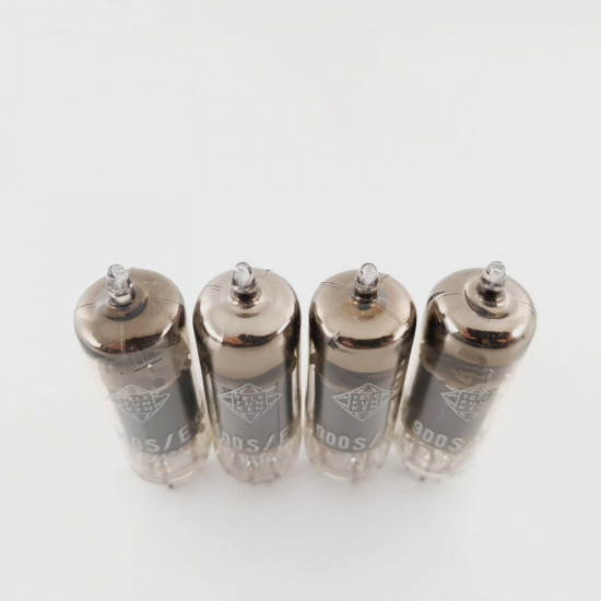 4 X EH900S / E91H PHILIPS TUBE. UFOIL GETTER TFK BRANDED. CX  ENA