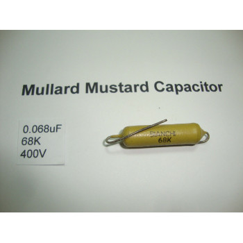 1 X MULLARD MUSTARD...