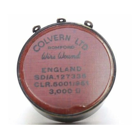 POTENTIOMETER COLVERN 3K LIN W/O ON/OFF NOS (NEW OLD STOCK) 1PC. CA347U5F280717
