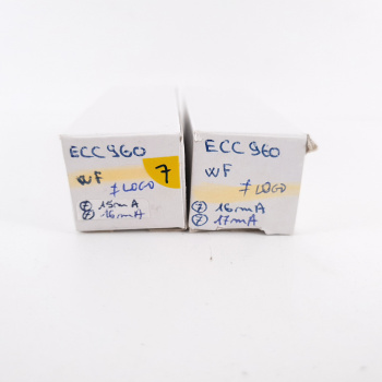 2 X ECC960 WF TUBE. NOS... 2