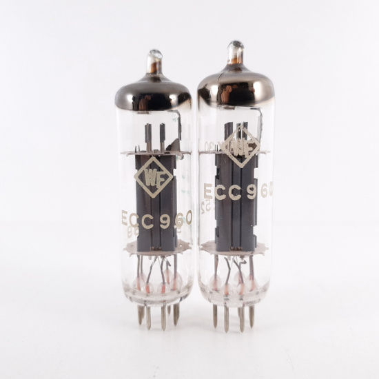 2 X ECC960 WF TUBE. NOS MATCHED PAIR. 7. CH52