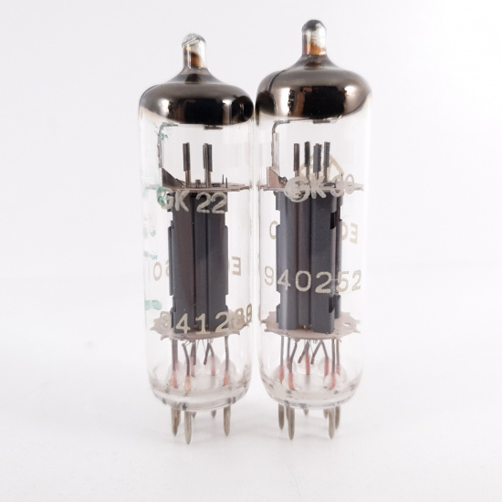 2 X ECC960 WF TUBE. NOS MATCHED PAIR....