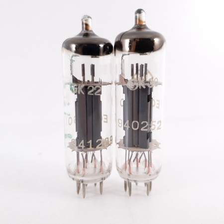 2 X ECC960 WF TUBE. NOS MATCHED PAIR. CH52