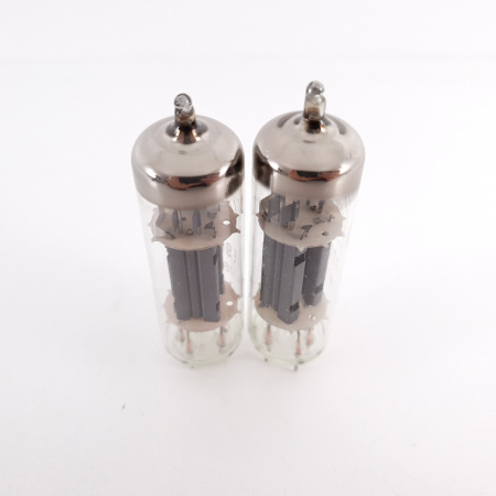 2 X E90CC INDUSTRO TUBE. NOS MATCHED PAIR. CH52