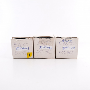 3 X E92CC VALVO TUBE. NOS... 2
