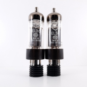 2 X EL36 MULLARD TUBE. NOS...