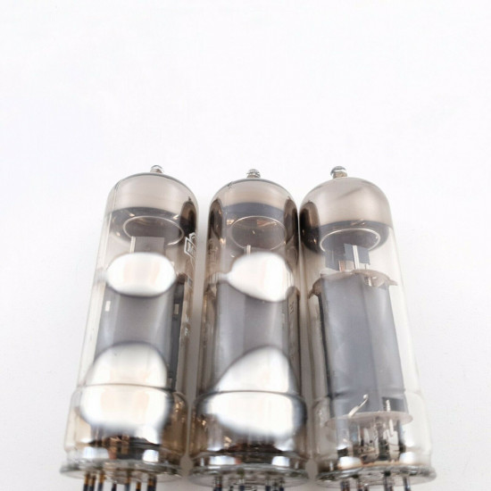 3 X EL41 LA RADIOTECHNIQUE TUBE. MULLARD BRANDED. COPPER RODS. CU  ENA