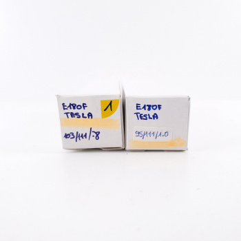 2 X E180F TESLA TUBE. NOS... 2