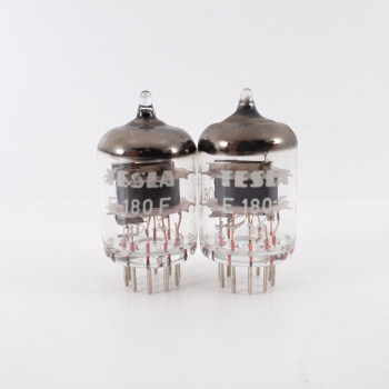 2 X E180F TESLA TUBE. NOS...