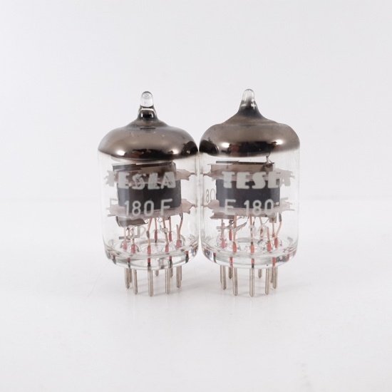 2 X E180F TESLA TUBE. NOS MATCHED PAIR. 1. CH55