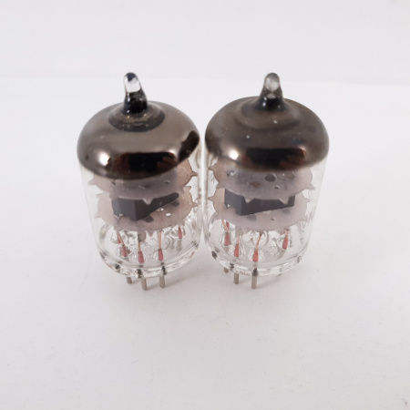 2 X E180F TESLA TUBE. NOS MATCHED PAIR. 1. CH55