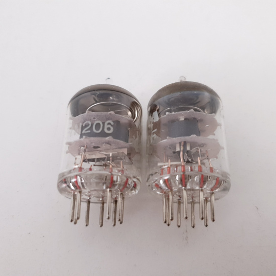 2 X E180F TESLA TUBE. NOS MATCHED...