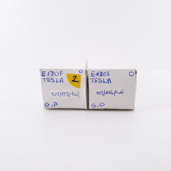 2 X E180F TESLA TUBE. NOS... 2