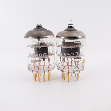 2 X E180F TESLA TUBE. NOS MATCHED PAIR. 2. CH55