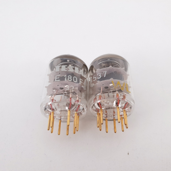 2 X E180F TESLA TUBE. NOS MATCHED...