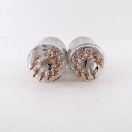 2 X E180F TESLA PROTOTYPE TUBE. NOS MATCHED PAIR. 4. CH55