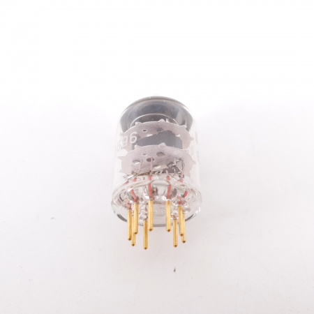 1 X E180F TESLA TUBE. NOS. GOLD PIN. 8. CH55