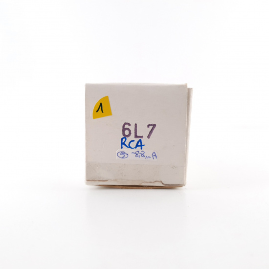 1 X 6L7 / VT-87 RCA TUBE. NOS. 1. CH57