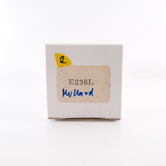 1 X E236L MULLARD TUBE. NOS. B-CODES....
