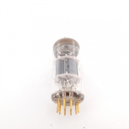 1 X E80CF TELEFUNKEN TUBE. NOS. BLACK  PLATES. GOLD PIN. 2. CH59