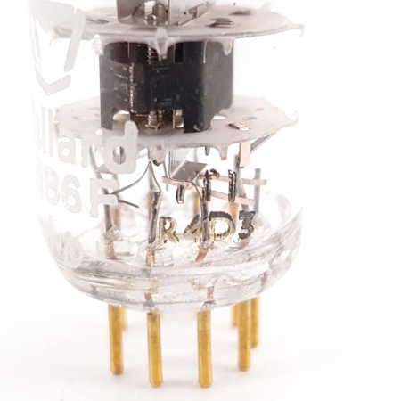 1 X E186F MULLARD TUBE. NOS. GOLD PIN. 8. CH59