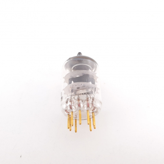 1 X E186F MULLARD TUBE. NOS. GOLD...