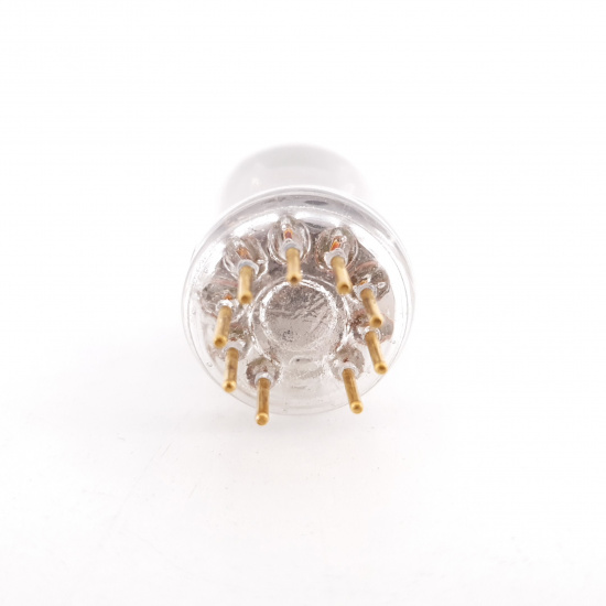 1 X E186F MULLARD TUBE. NOS. GOLD...