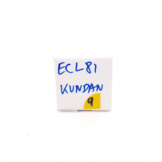 1 X ECL81 KUNDAN TUBE. NOS. 9. CH59