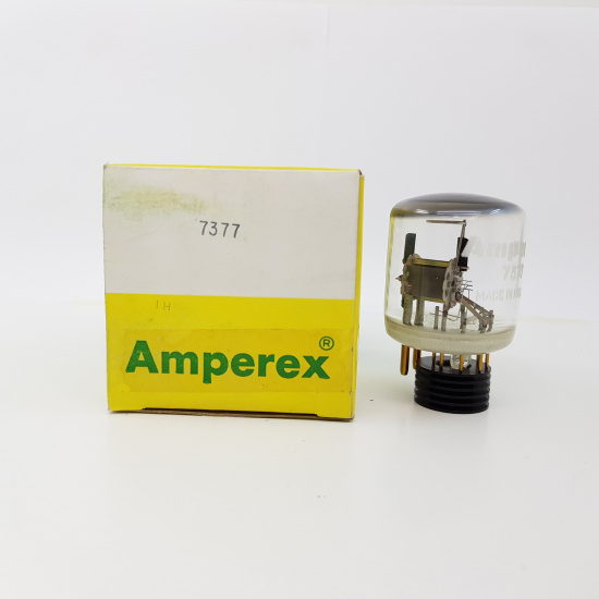 1 X 7377 AMPEREX TUBE. NOS/NIB. RC2