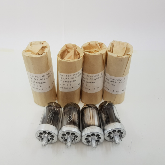 4 X 4P1L RUSSIAN TUBES. MATCHED QUAD. CRYOTREATED.  RCH113