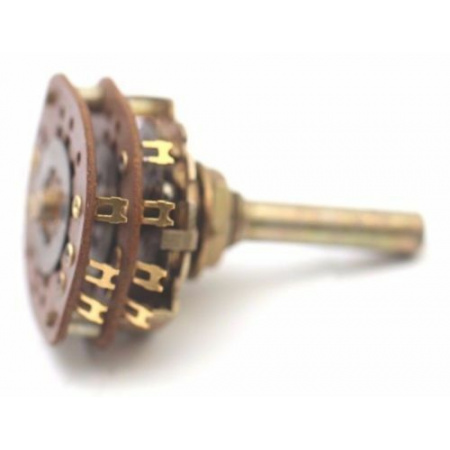 ROTARY CONMUTATOR 2 COOKIES 5 CIRCUITS 4 POSITIONS NOS 1PC. CA327U6F050717