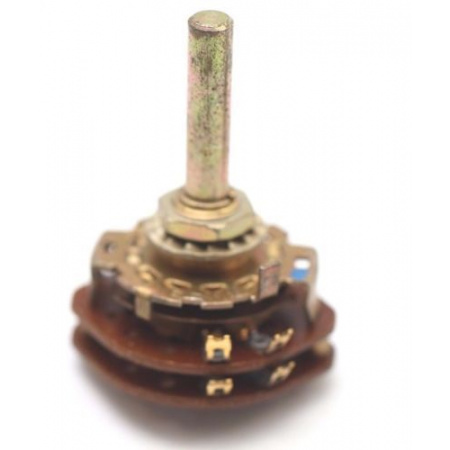 ROTARY CONMUTATOR 2 COOKIES 5 CIRCUITS 4 POSITIONS NOS 1PC. CA327U6F050717