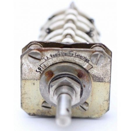 ROTARY CONMUTATOR 6 COOKIES 12 CIRCUITS 2 POSITIONS NOS 1PC. CA327U4F050717