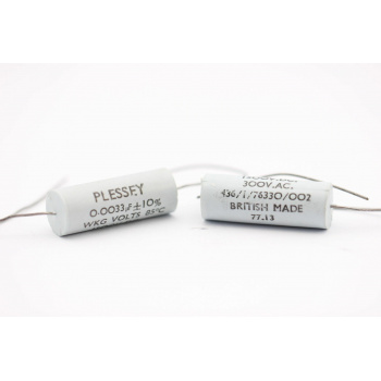 POLYESTER CAP. PLESSEY...