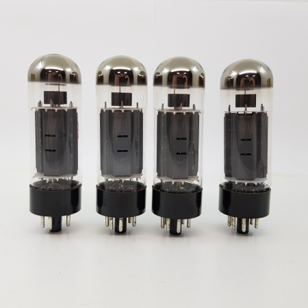 4 X EL34 JJ ELECTRONIC TUBE. MATCHED QUAD. CRYOGENIC PROCESS. 2012´s RCH126