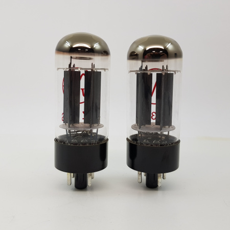 2 X GZ34S - GZ34 JJ ELECTRONIC TUBE. MATCHED PAIR. CRYOGENIC PROCESS. 2012´S PRODUCTION RCH130