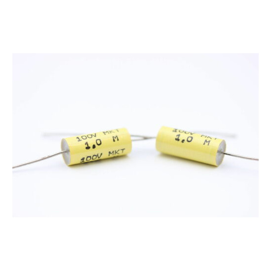 POLYESTER CAPACITOR 1uF 100V New Old Stock. 10PC. CA10U60F170415