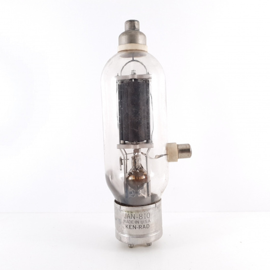 1 X JAN 810 KEN-RAD TUBE. BLACK...