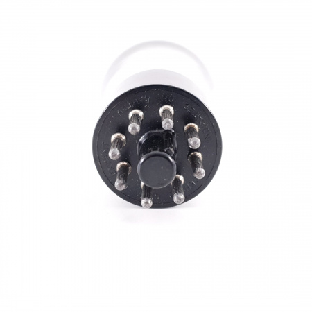 1 X 6B8G TORVAC TUBE. NOS. BLACK PLATES. SOLID GETTER. 1. CH66