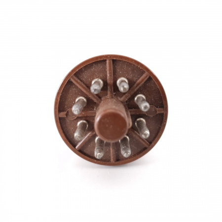 1 X 6SL7WGT SYLVANIA TUBE. BLACK PLATES. 4. CH66