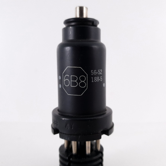 1 X 6B8 GENERAL ELECTRIC TUBE. NOS....