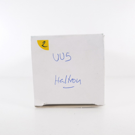 1 X UU5 / 1561 / VU39 / 1W4/500 HALTRON TUBE. BLACK PLATES. 2. CH68